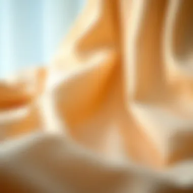 Luxurious Fabric of Cami Lounge Sets Close-up of luxurious fabric used in cami lounge sets