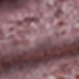 Close-up of shimmering fabric showcasing intricate glitter patterns