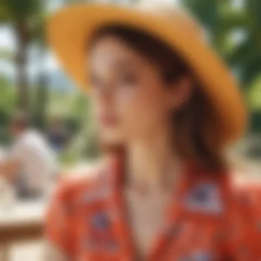 Vibrant Summer Yops Charming and vibrant summer yops in a sunny outdoor setting
