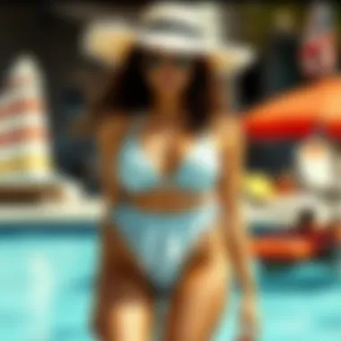 Cultural Significance of Thong Swimwear in Beach Fashion Cultural significance of thong swimwear represented in beach fashion