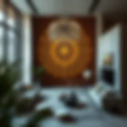 Exquisite light in the box tapestry enhancing interior space