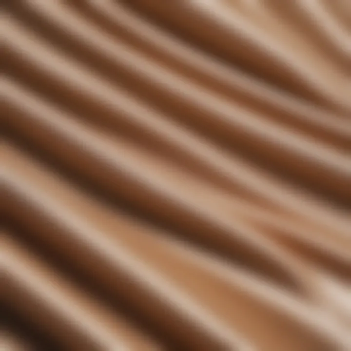 Close-up of high-quality fabric used in oil resistant aprons