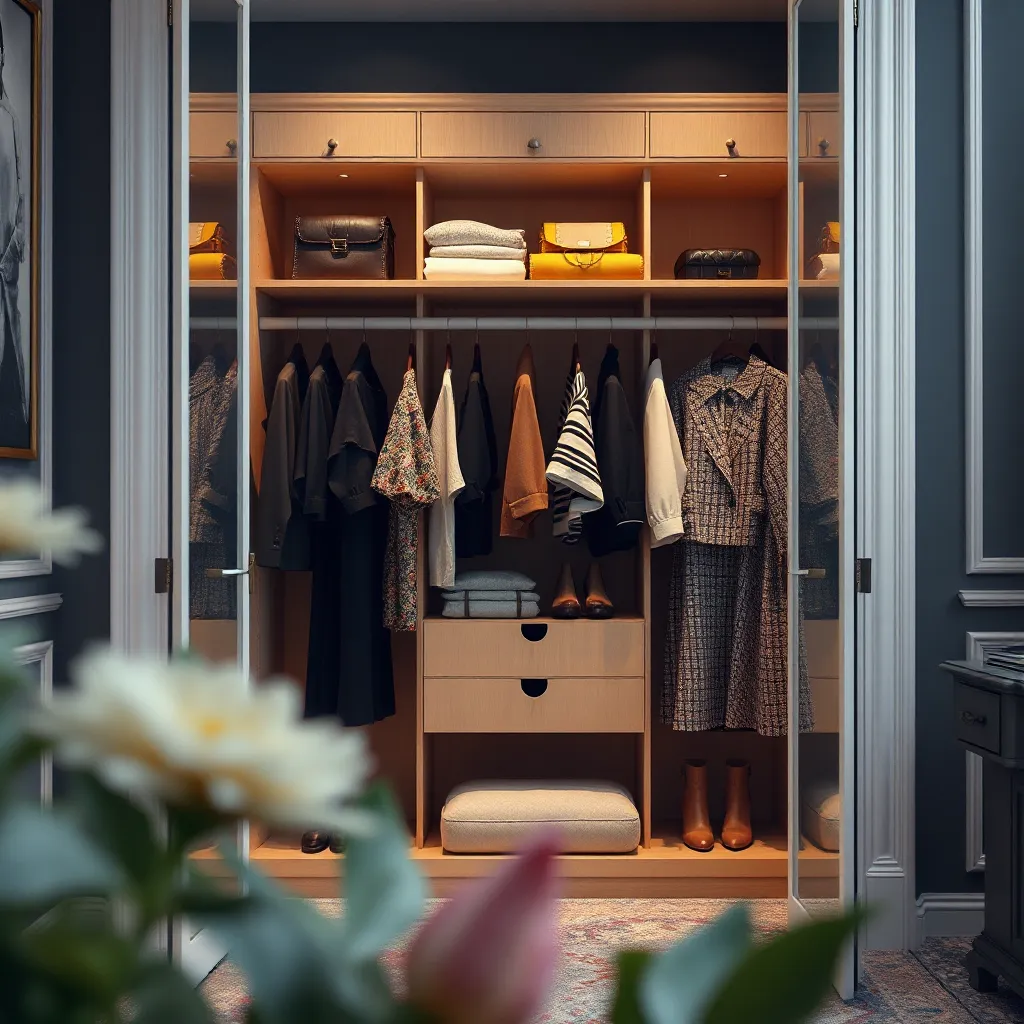 Efficient Enclosed Clothes Storage Solutions for Your Wardrobe